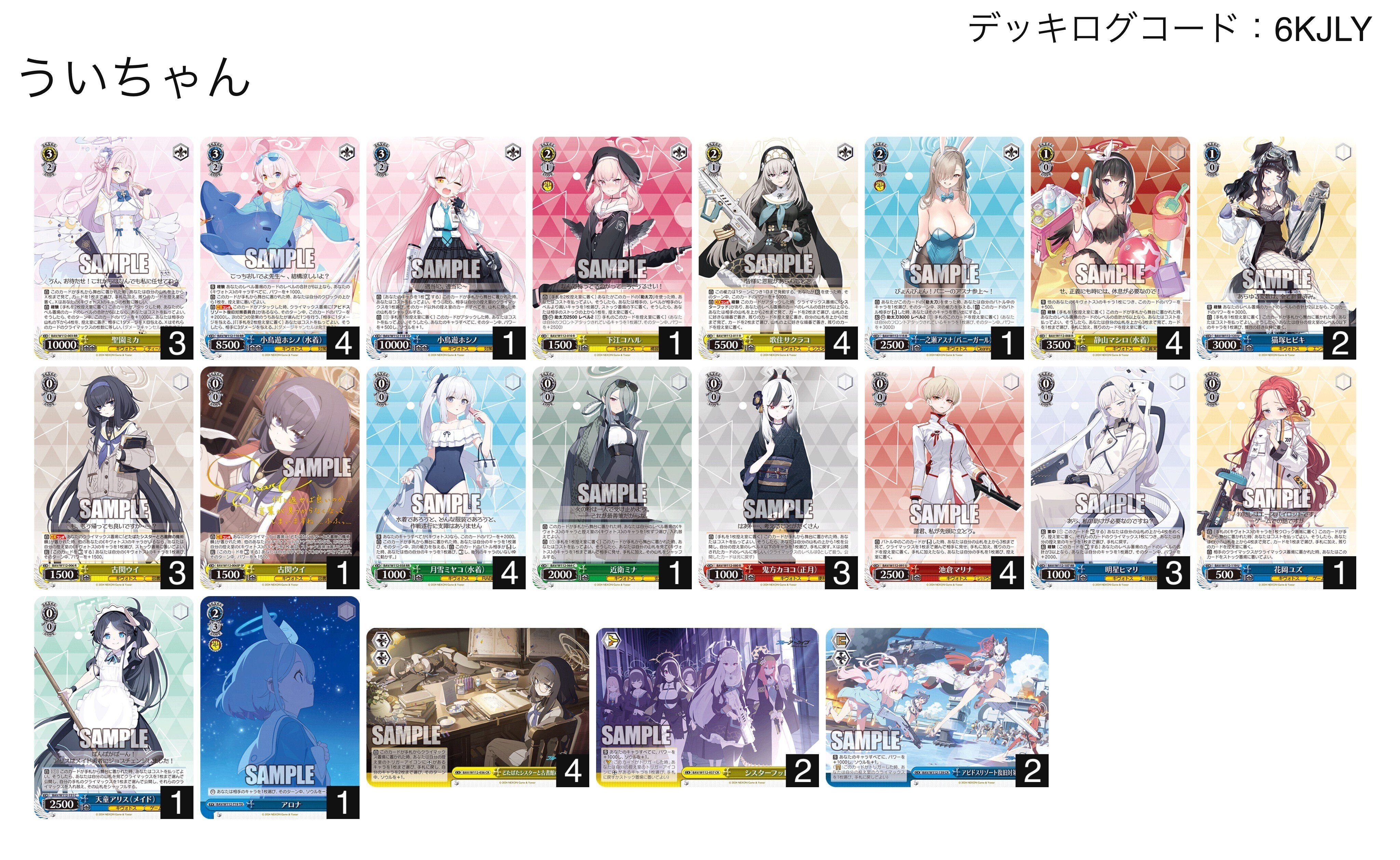 ストックも手札も綺麗にしたい！(ダブドラ枝門ブルアカ)【デッキ解説