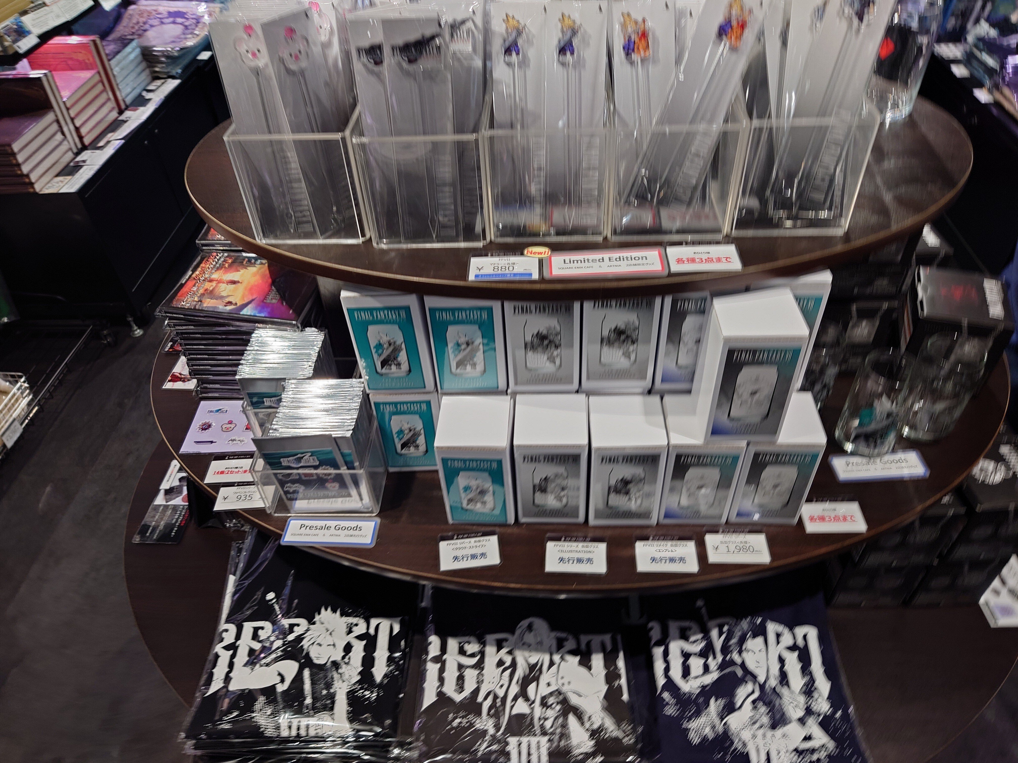 2024.02.29 FF7リバース コラボカフェ(スクエニカフェ)｜SHAR