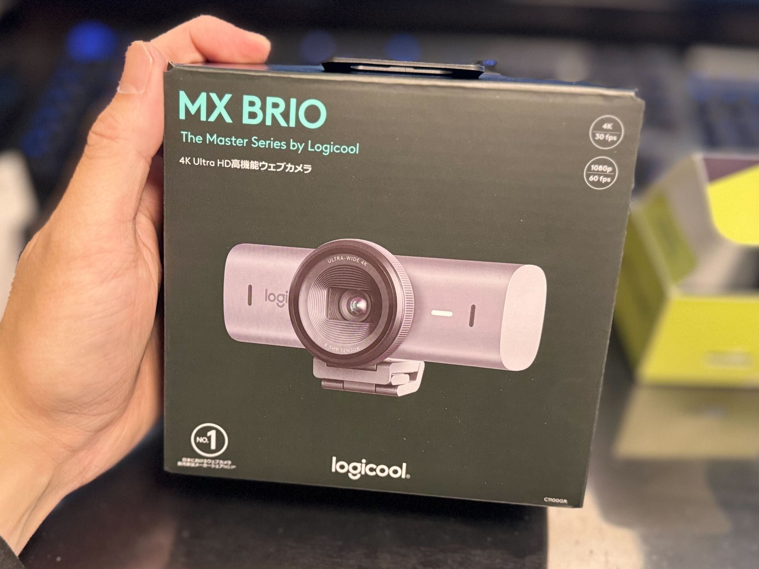 史上最強のwebカメラ「MX Brio」を買った話｜ぎや