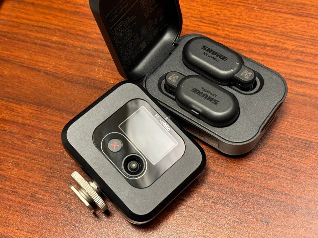 ワイヤレスピンマイク「SHURE MoveMIC」ファーストインプレッション