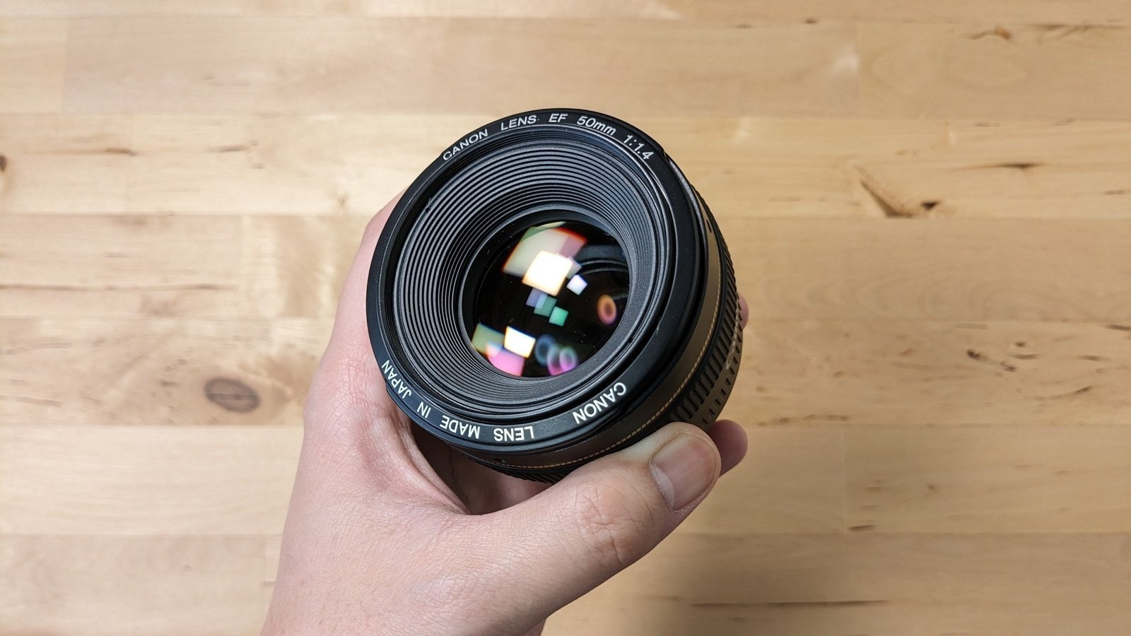 ジャンクCanon レンズ EF50mm F1.4 USM ジャンクCanon レンズ EF50mm