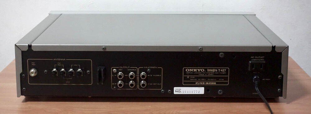 ONKYO Integra T-427｜BLUESS Laboratory