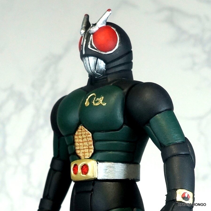 塗る活】昭和を締めくくった漆黒のライダー｜メニホビ