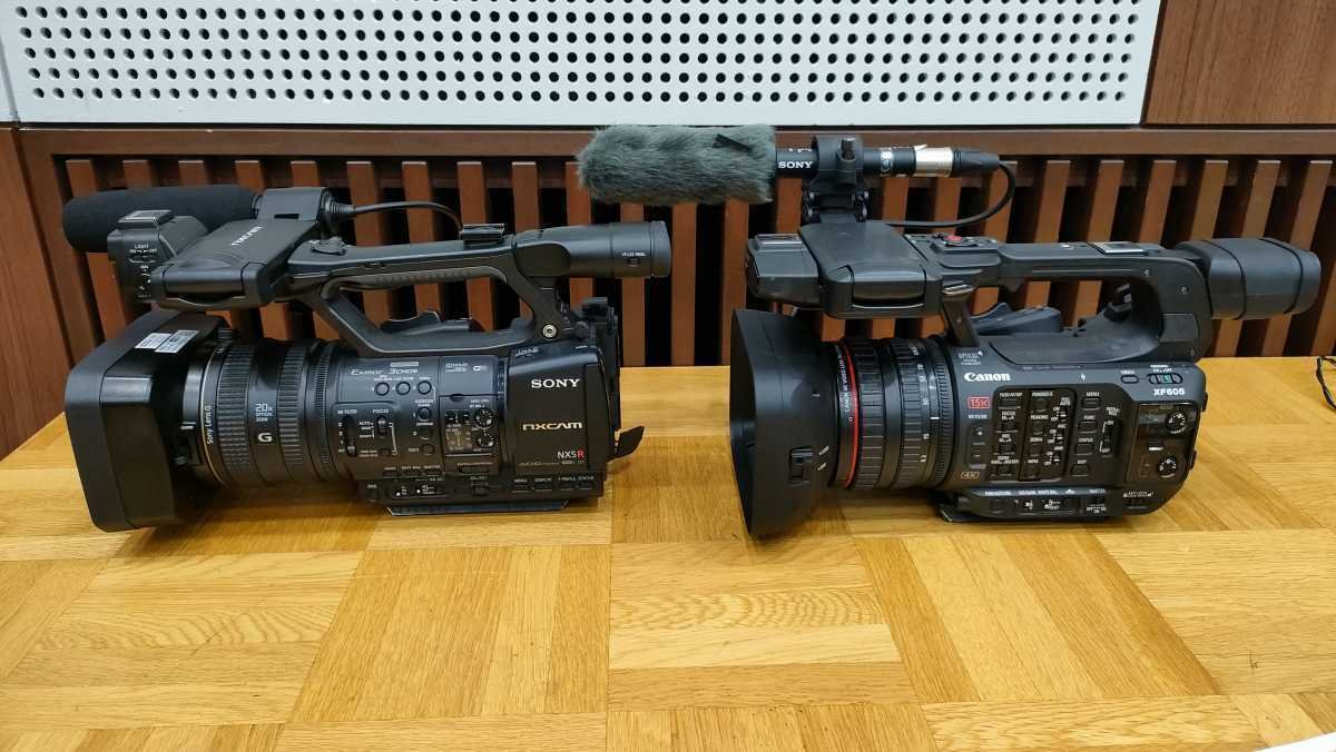 SONY NX-5R vs Canon XF605｜マルさん(イベントの映像屋)