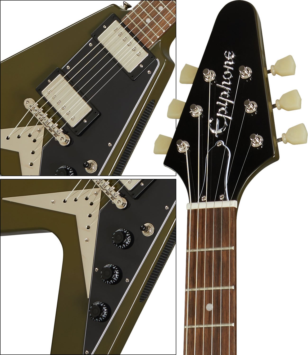 エピフォンによるオリーブ・ドラブ・グリーンのFV！｜Sparkplug.tokyo