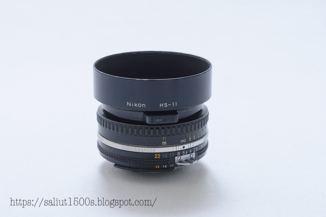 ニッコールレンズとレンズフードの話】『閃光のAI Nikkor 50mm F1.8S