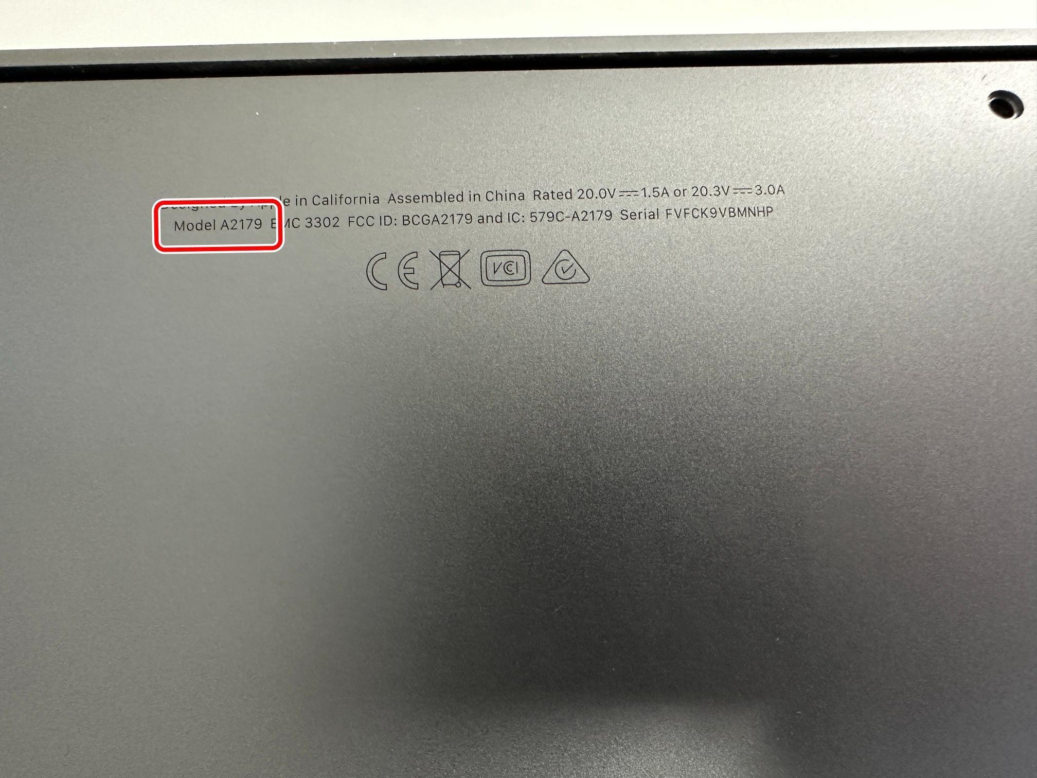 MacBook Air 13インチ 2020(A2179)のバッテリー交換で電池持ちが改善