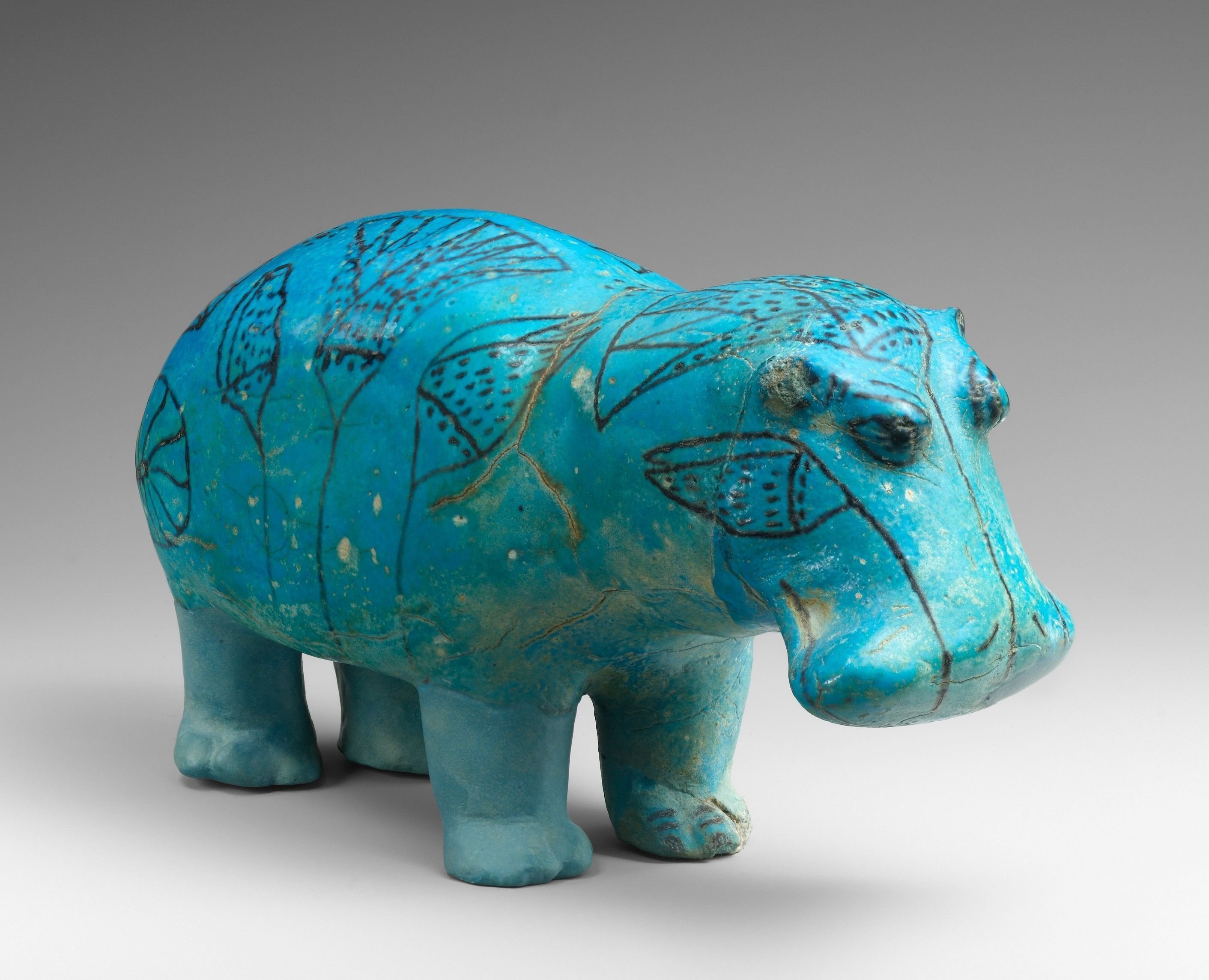 古代エジプトの青いカバは世界中にいる｜橋羽一恵