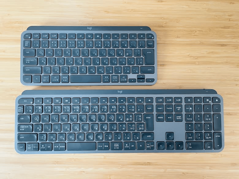 MX KEYS mini レビュー。打鍵音も動画で。使いやすいキー配列。卓上