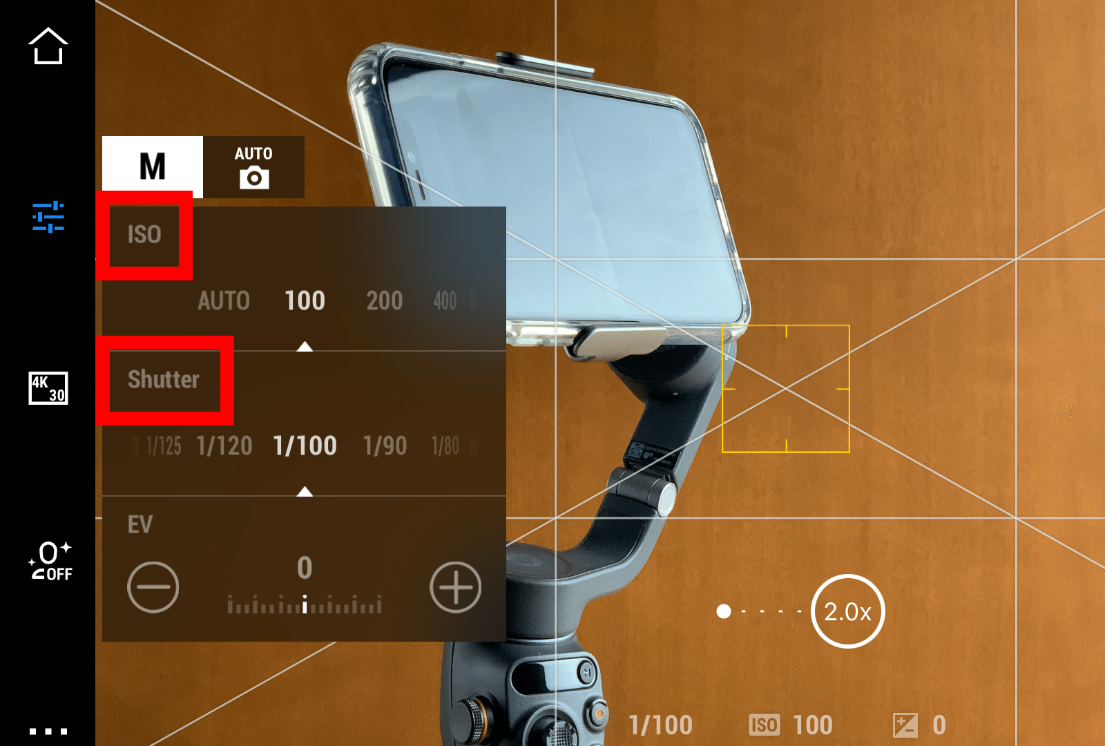 DJI OSMO MOBILE 6の使い方（FinalCutCameraを使うための準備