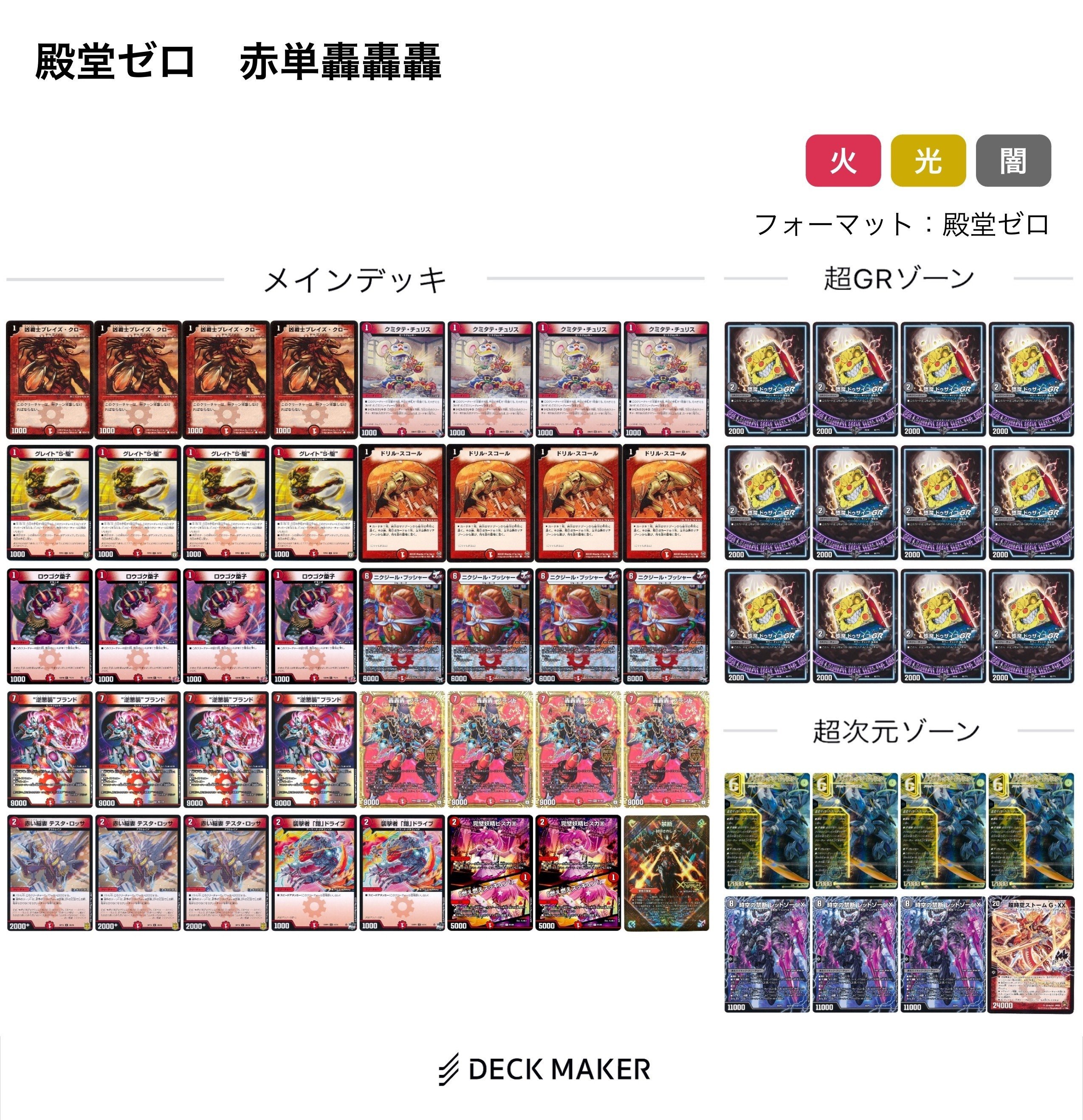 JO退化 デッキ 本格構築【モモキングjo退化】デッキ&二重スリーブ