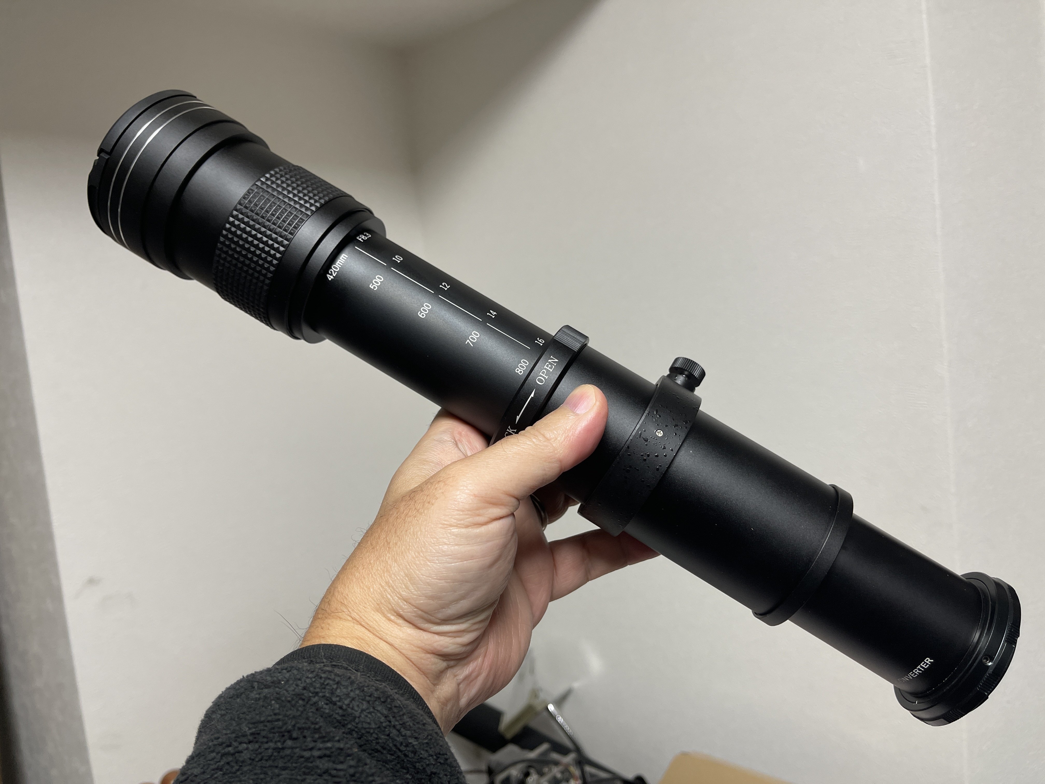 AliExpressで買った超望遠を試してみた｜怪力熊男