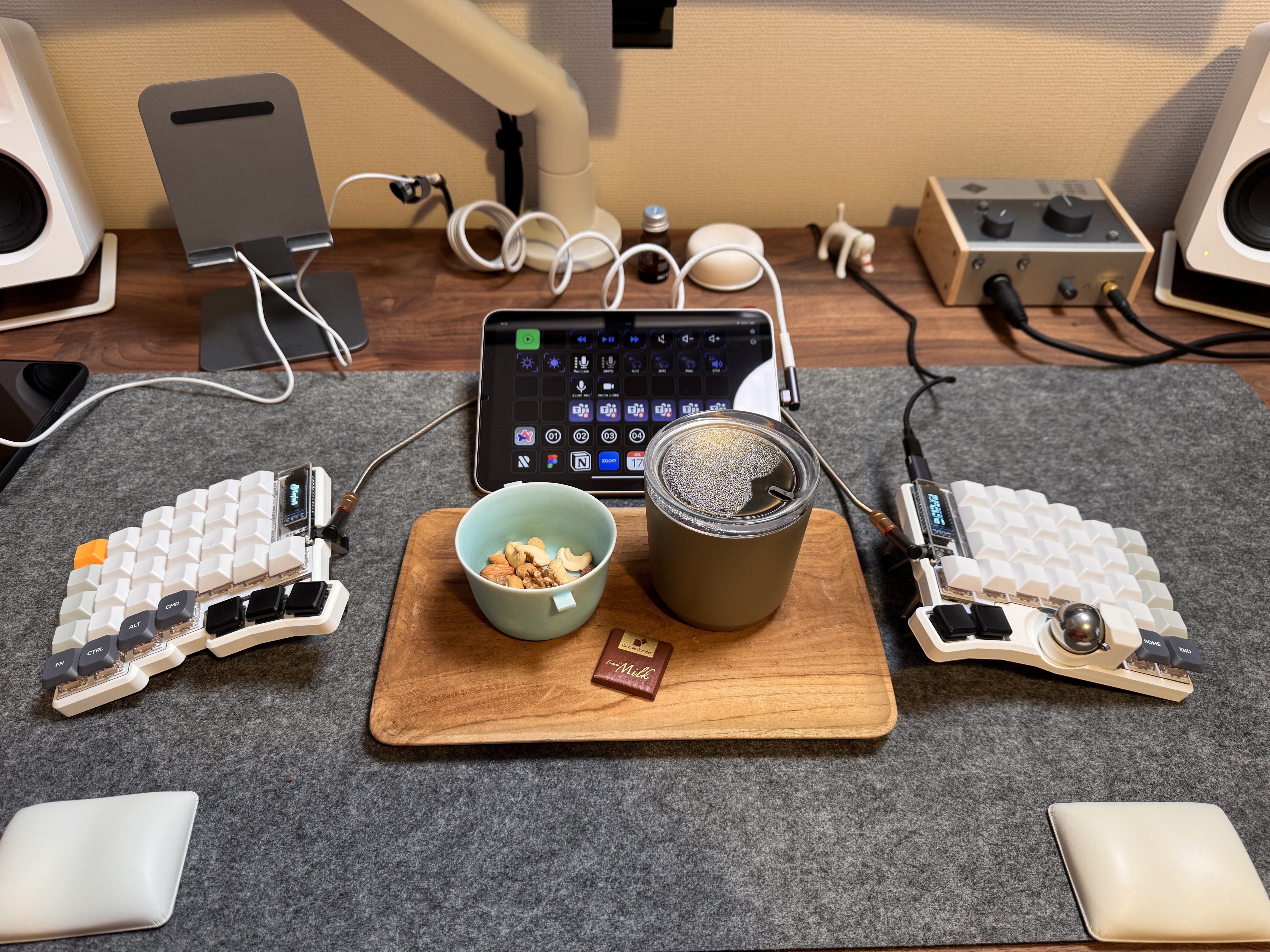 Keyballというキーボードの旅｜ryo watanabe