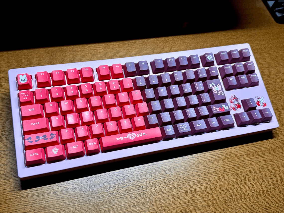 ブログ】『VSPO！GEAR GAMING KEYBOARD 橘ひなのEdition』レビュー