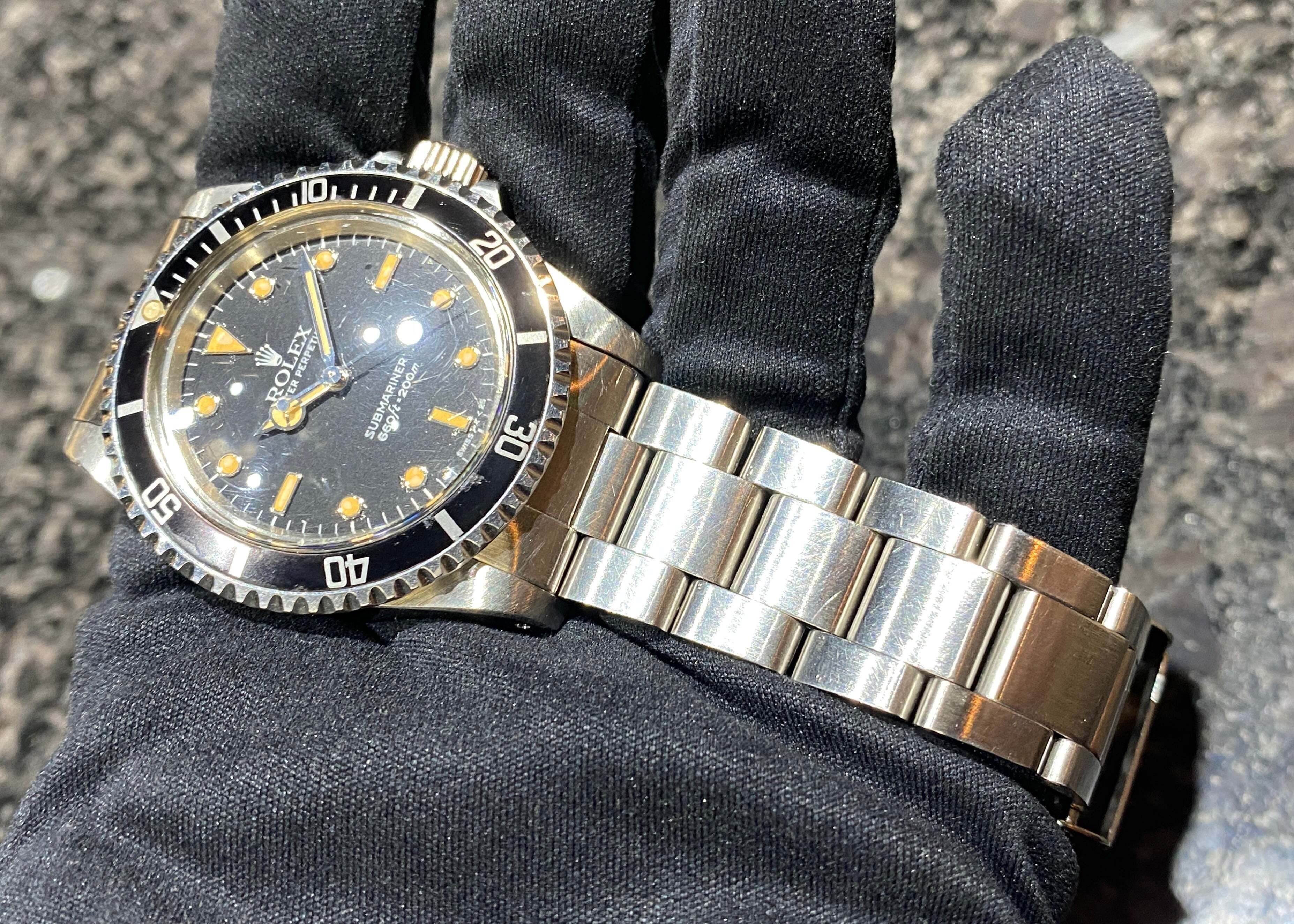 充実した付属品が魅力！ 強烈焼け！！パンプキン サブマリーナー！Ref