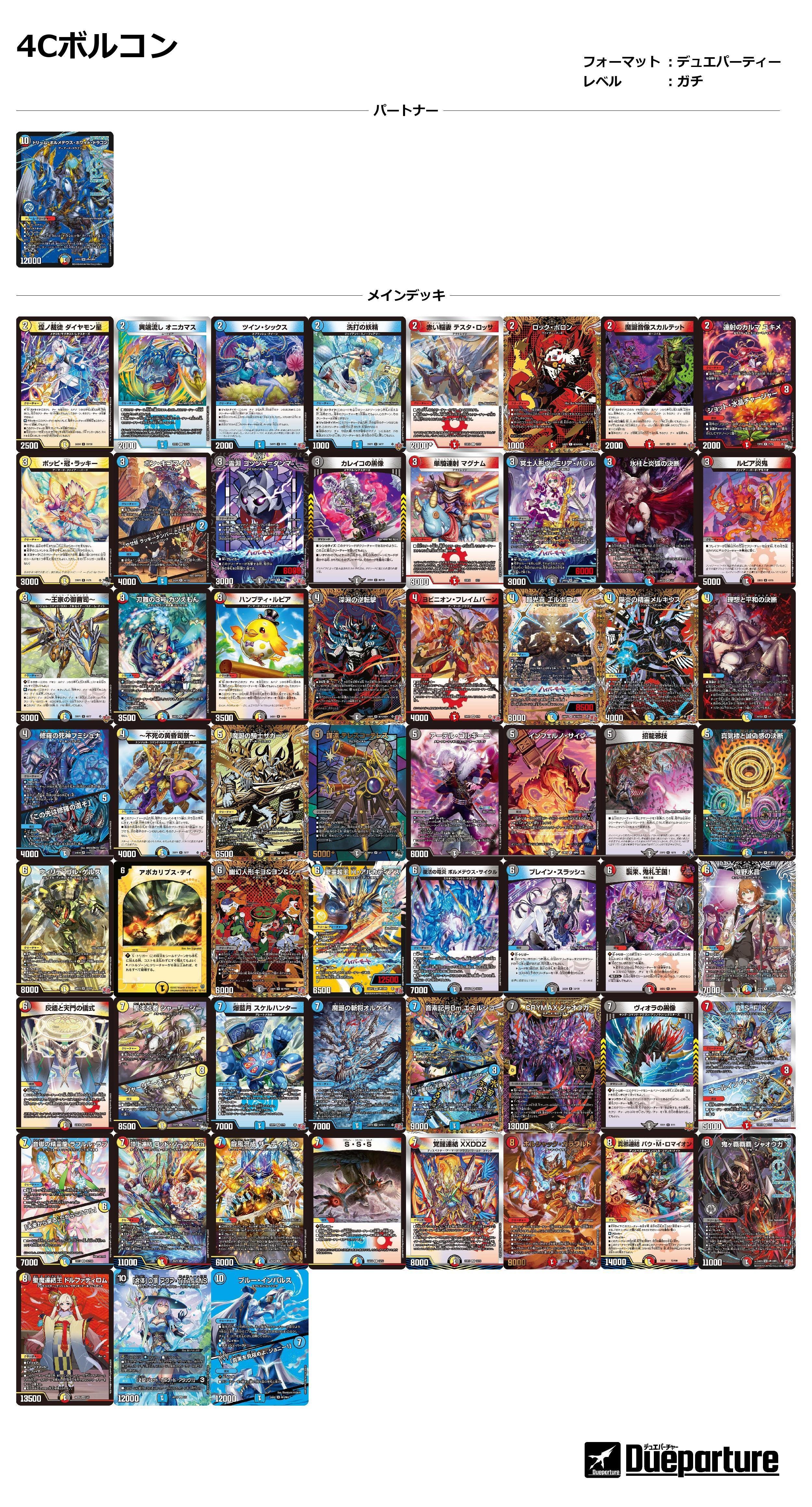 デュエパ】ドリーム・ボルメテウス・ホワイト・ドラゴンから逃げるな