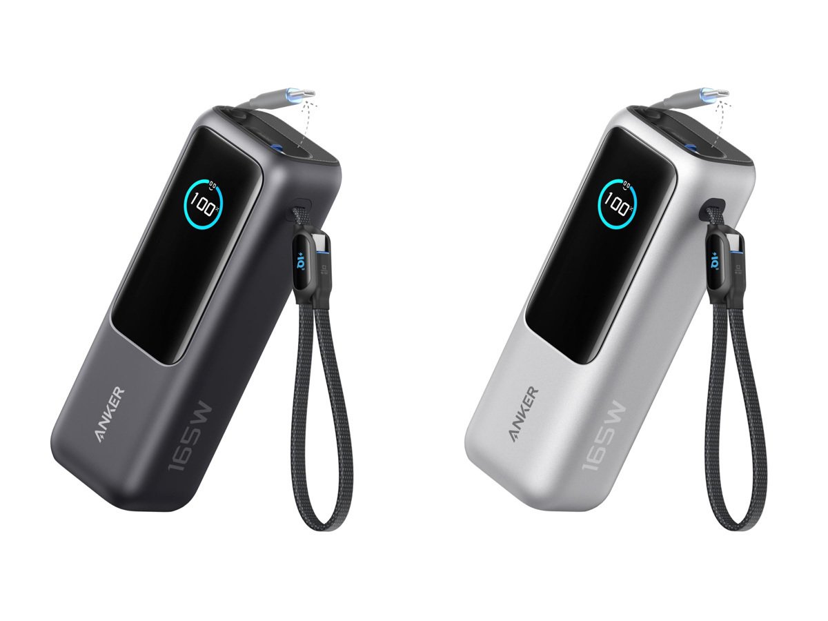 内蔵ケーブルがさらに進化！Anker Power Bank (25000mAh, Built-In