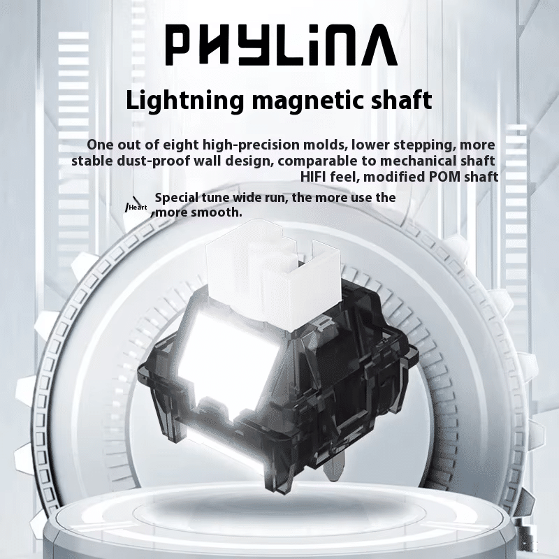 PHYLINA 闪雷磁轴 Flash Thunder Magnetic Switch｜GetGadgetGot