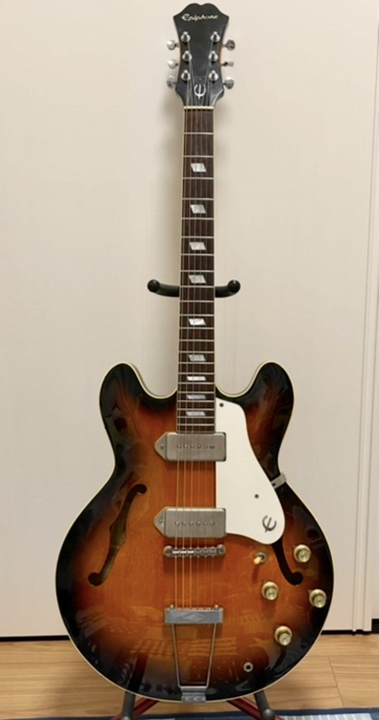 6. Epiphone Casino マツモク製 1980年代 ベージュラベル｜Atrai Lennon
