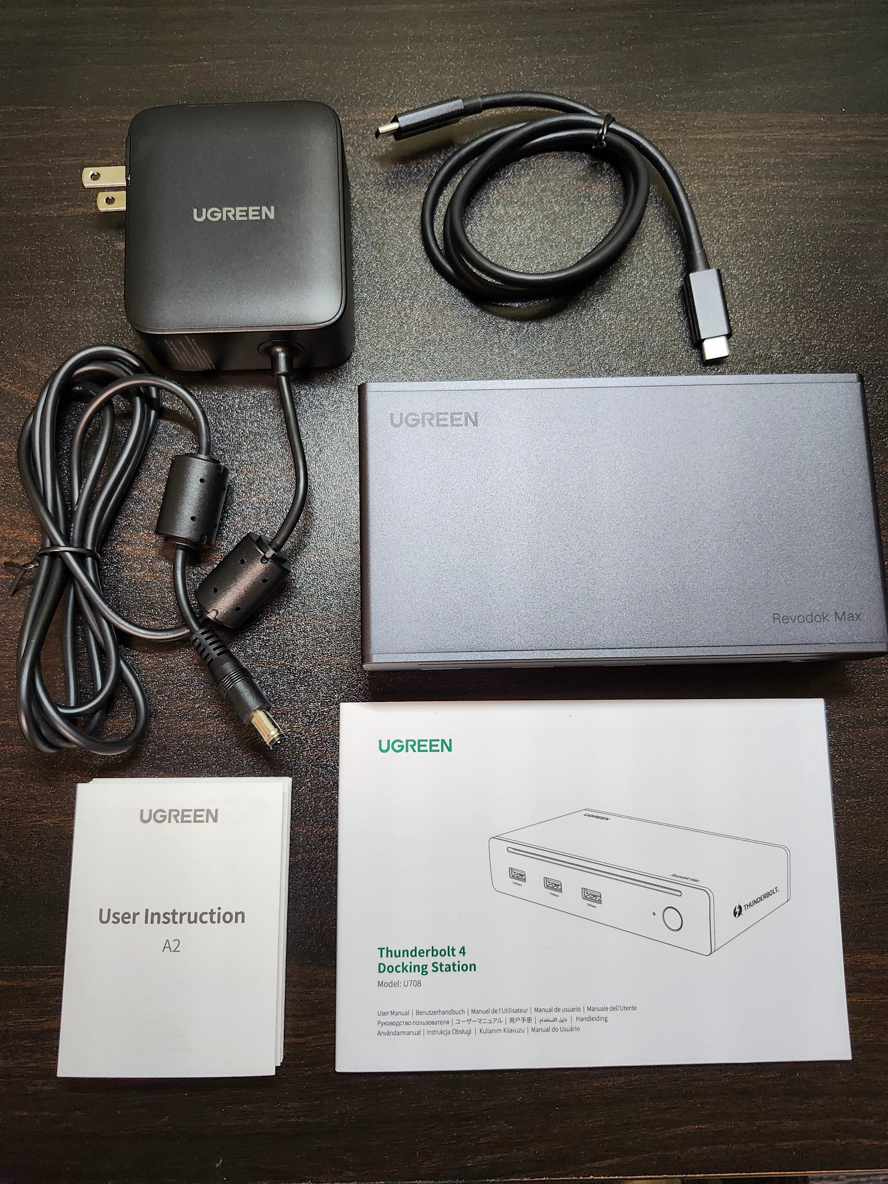 ドッキングステーション導入「UGREEN Revodok Max 208 Thunderbolt 4