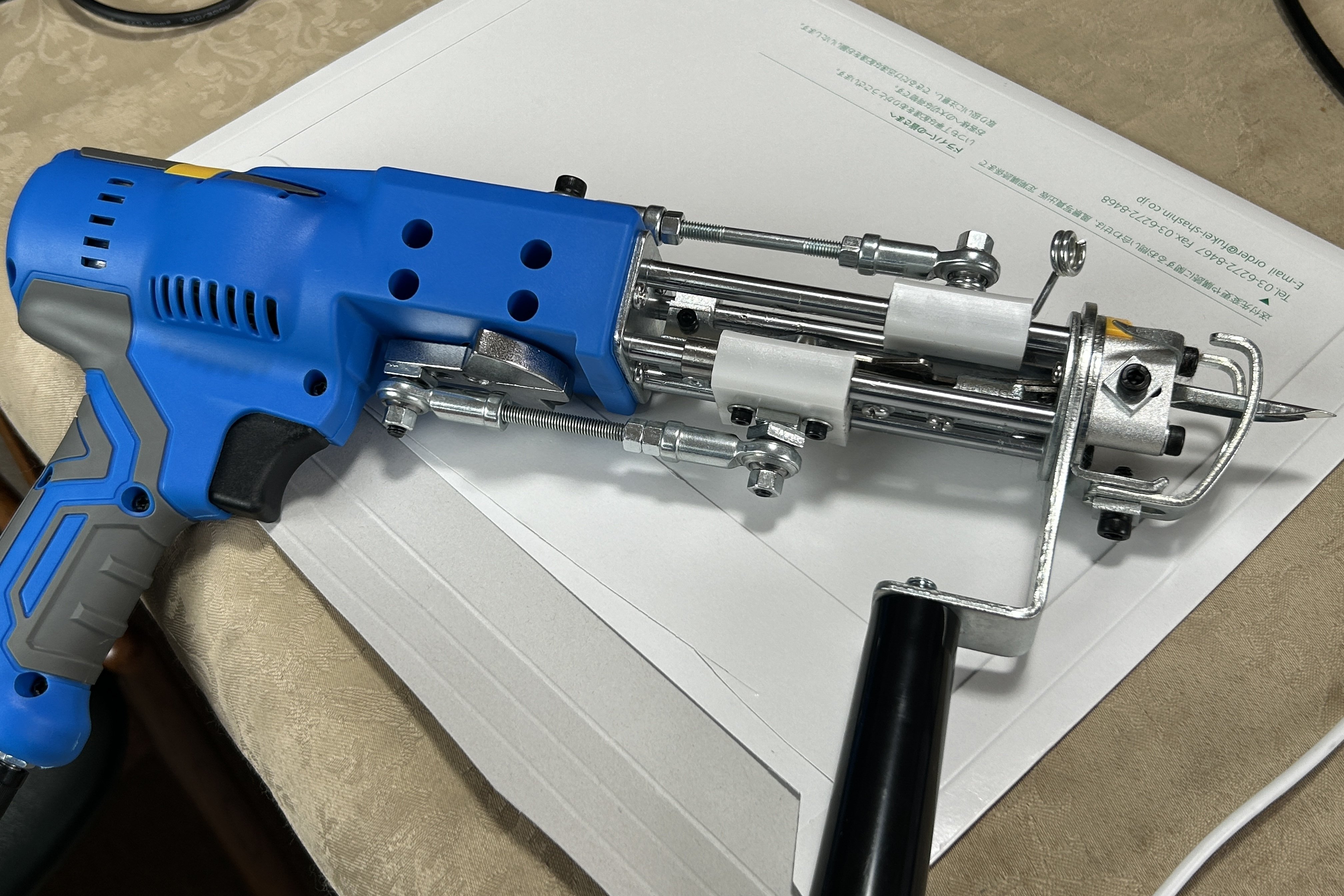 新型タフティングガンを入手した話｜kenbunroku