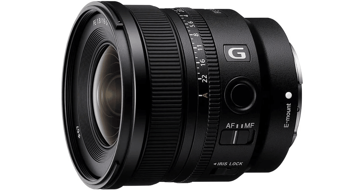 ソニー FE 16mm F1.8 G 広角単焦点レンズ｜GetGadgetGot