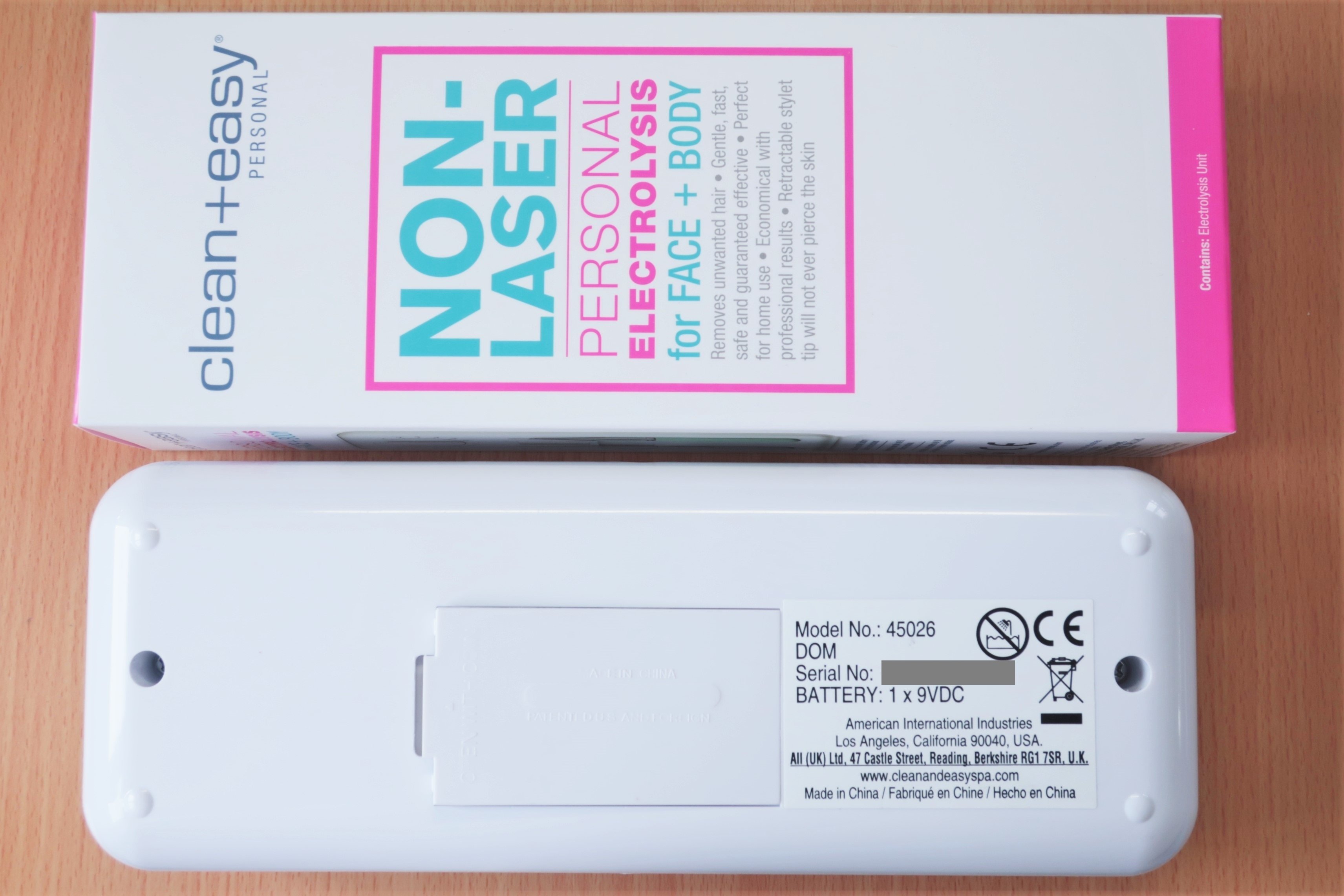 脱毛器】『顔と体のための個人電気分解』を分解してみた。｜madeli