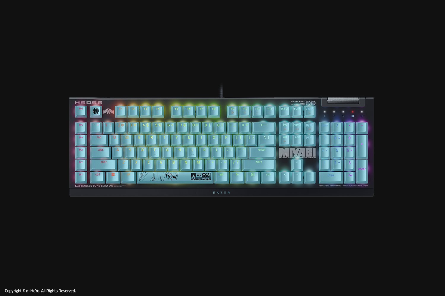 ◇ゲーム布教｜Razer × ゼンレスゾーンゼロ 公式コラボ商品 星見雅 8月