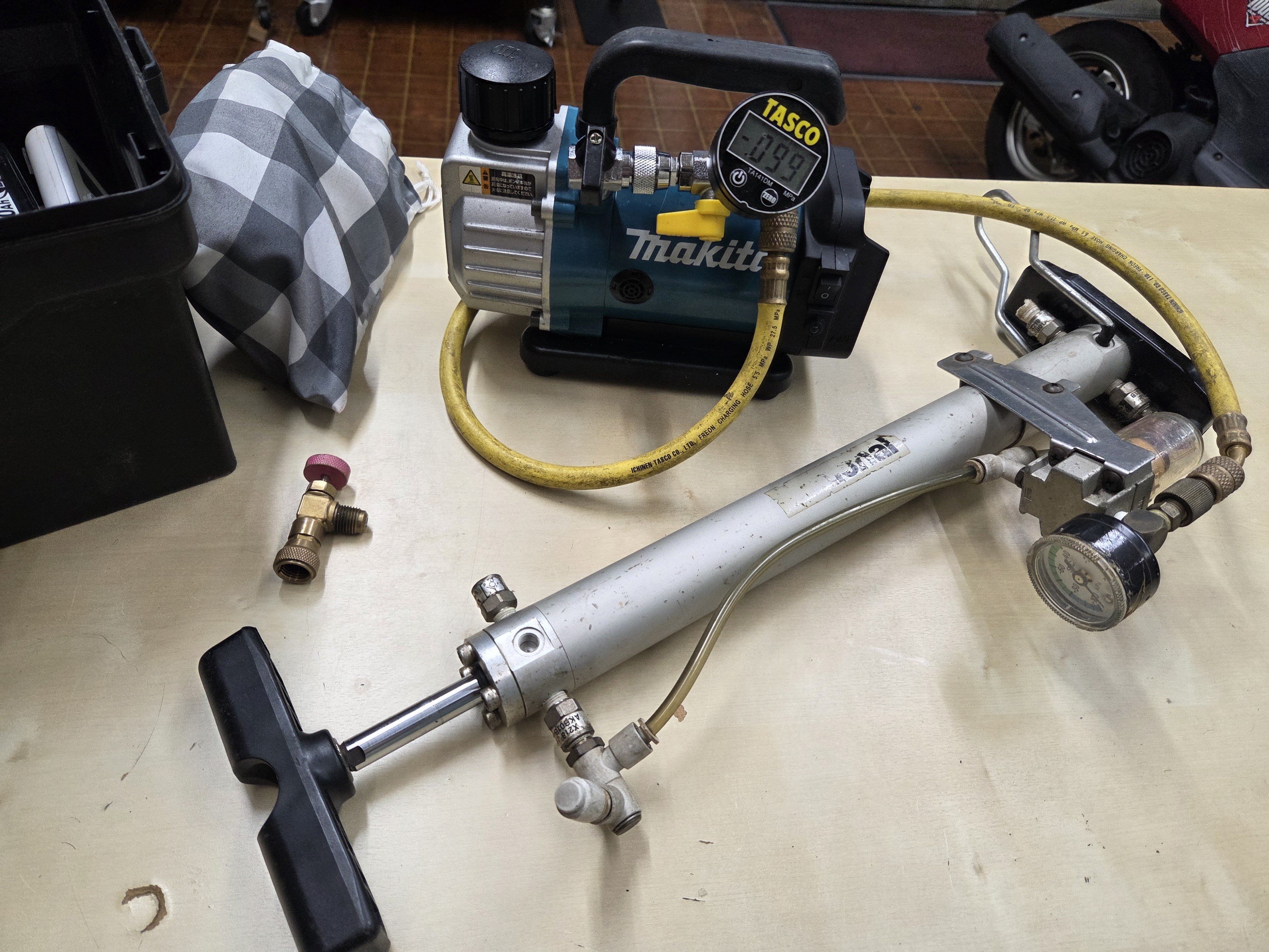 パナソニック手動式真空ポンプ HS-KP1｜有)越谷電器