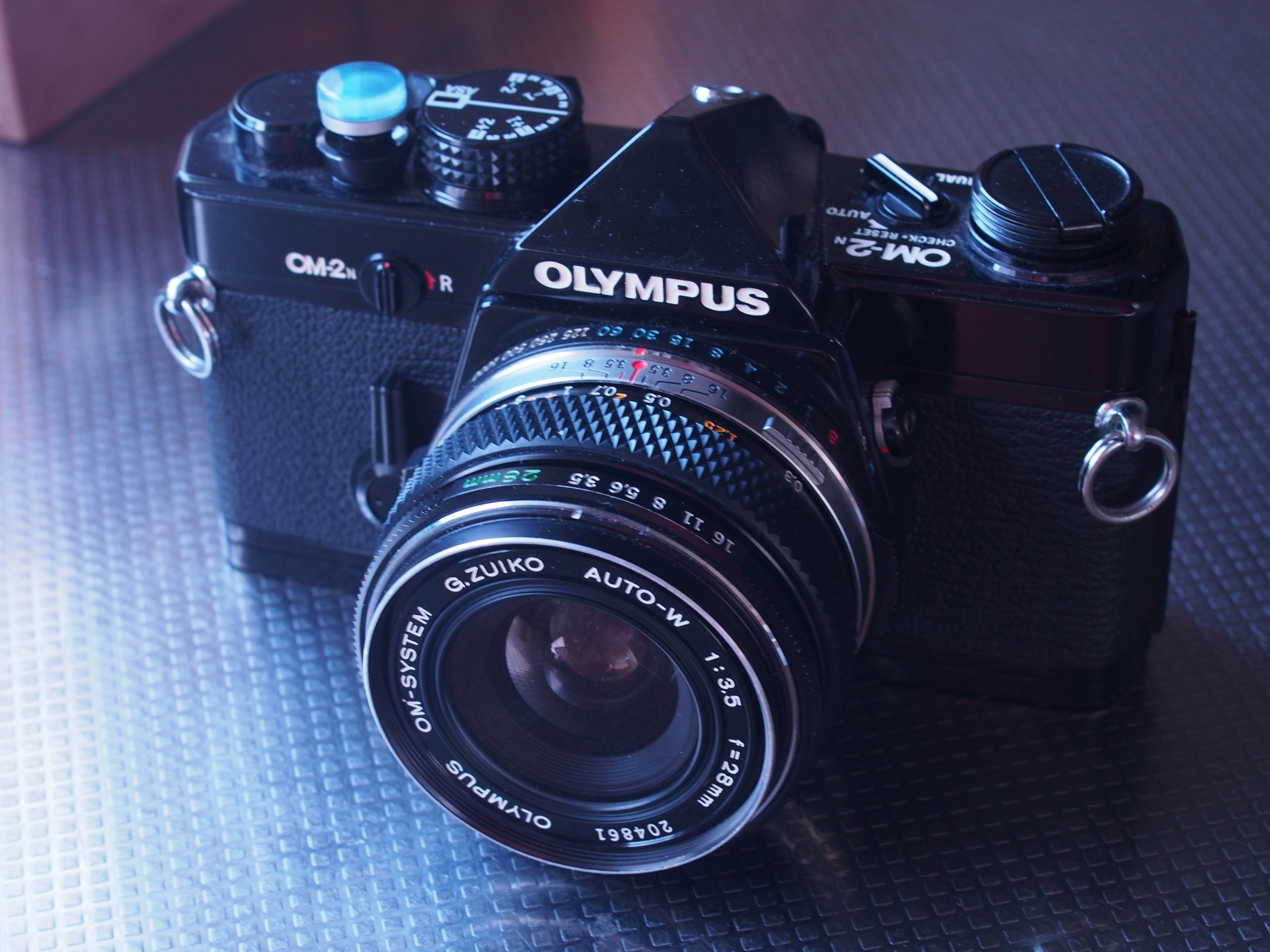 美品 Olympus OM-1 28mm F3.5 モルト交換済 9575 美品 Olympus OM-1