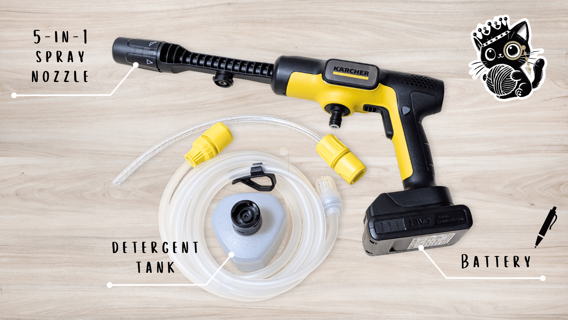 ケルヒャー】大掃除で大活躍！コードレス高圧洗浄機 OC 5 Handyを徹底