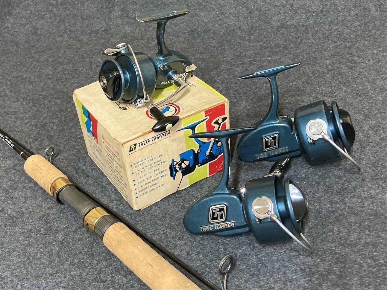 🎣オールドフィッシングタックル029 第3村に降り立つ青鷺 ~ TRUE