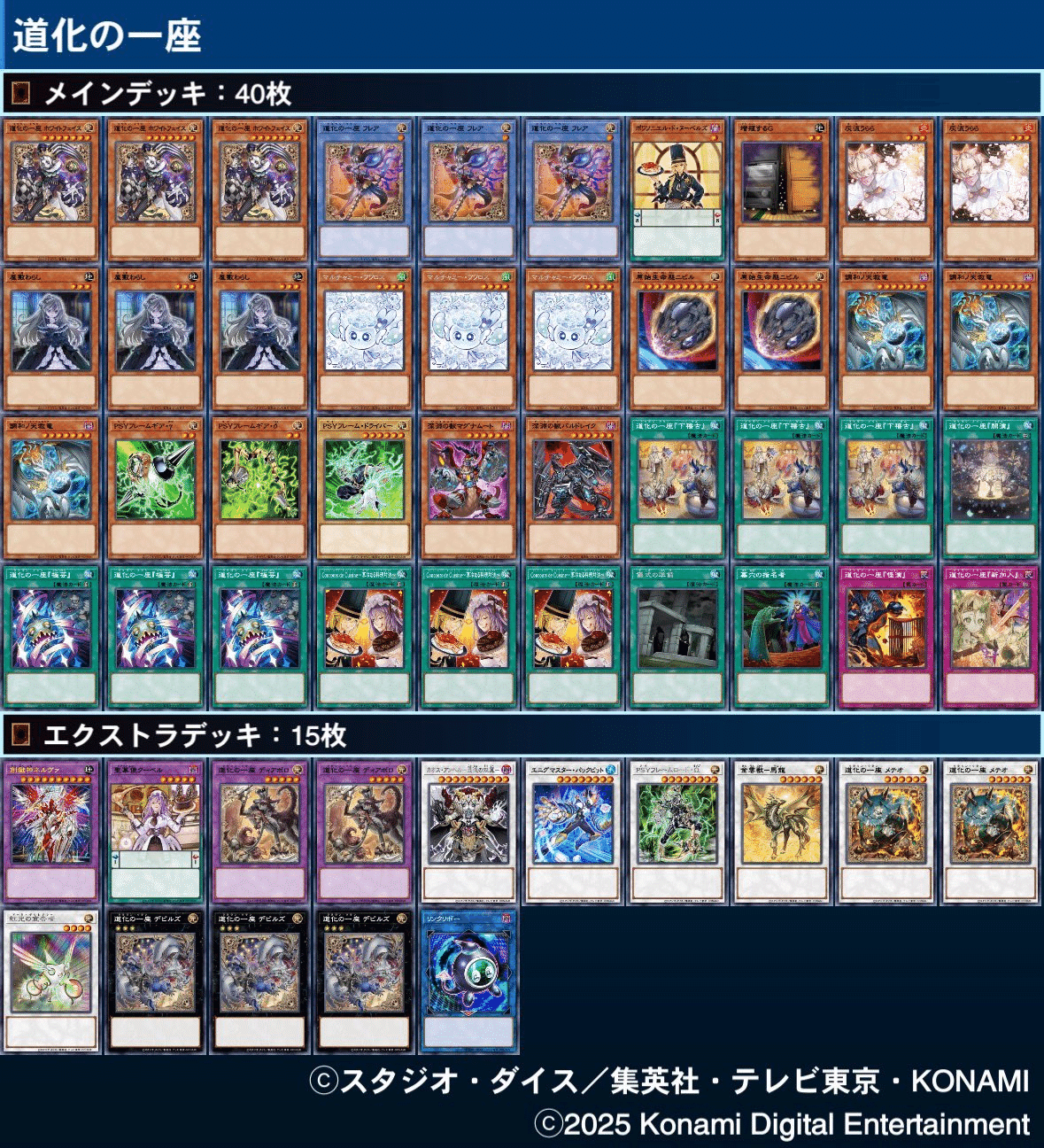 遊戯王OCG】道化の一座（クラウンクラン） 展開・考察メモ｜すいみん