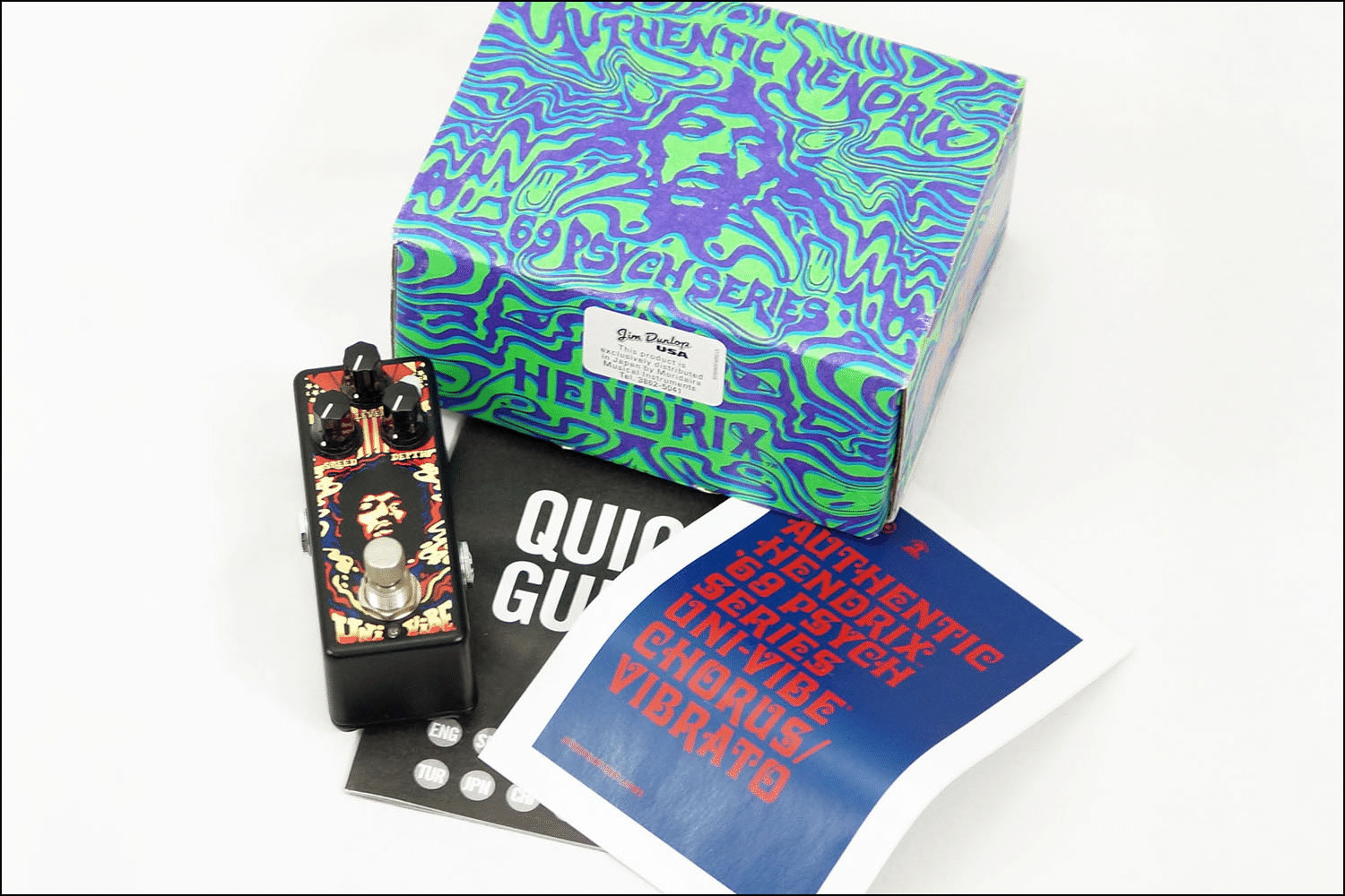 特選中古品！現在では入手困難なジミヘン「Dunlop JHW3 UNI-VIBE」が