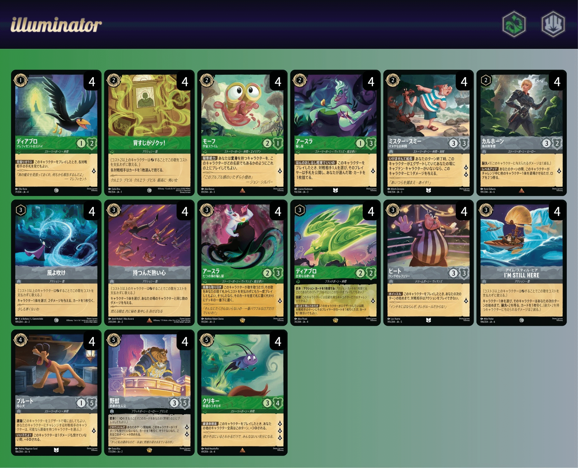 ディズニーロルカナ GP2026 Spring 名古屋 Wave2 エメラルドスティール