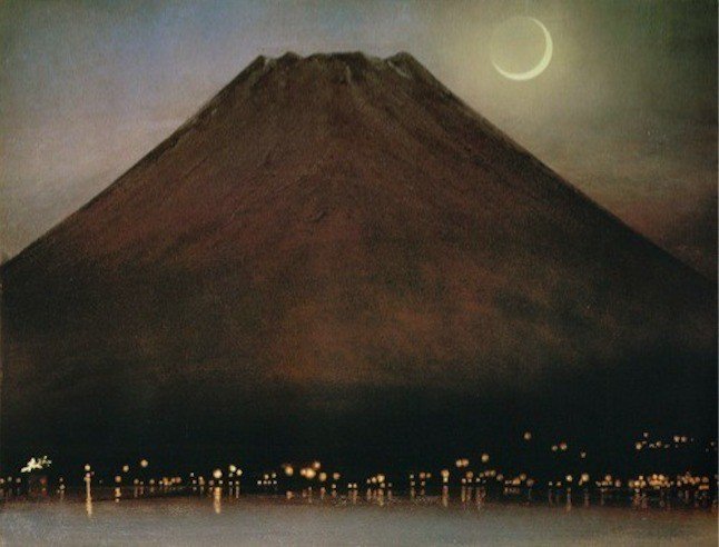 横山操 赤富士｜コーギー｜日本画note