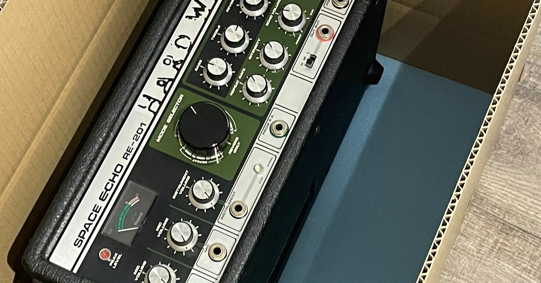 Roland RE-201 SPACE ECHO オーバーホール｜Wataru Naruse