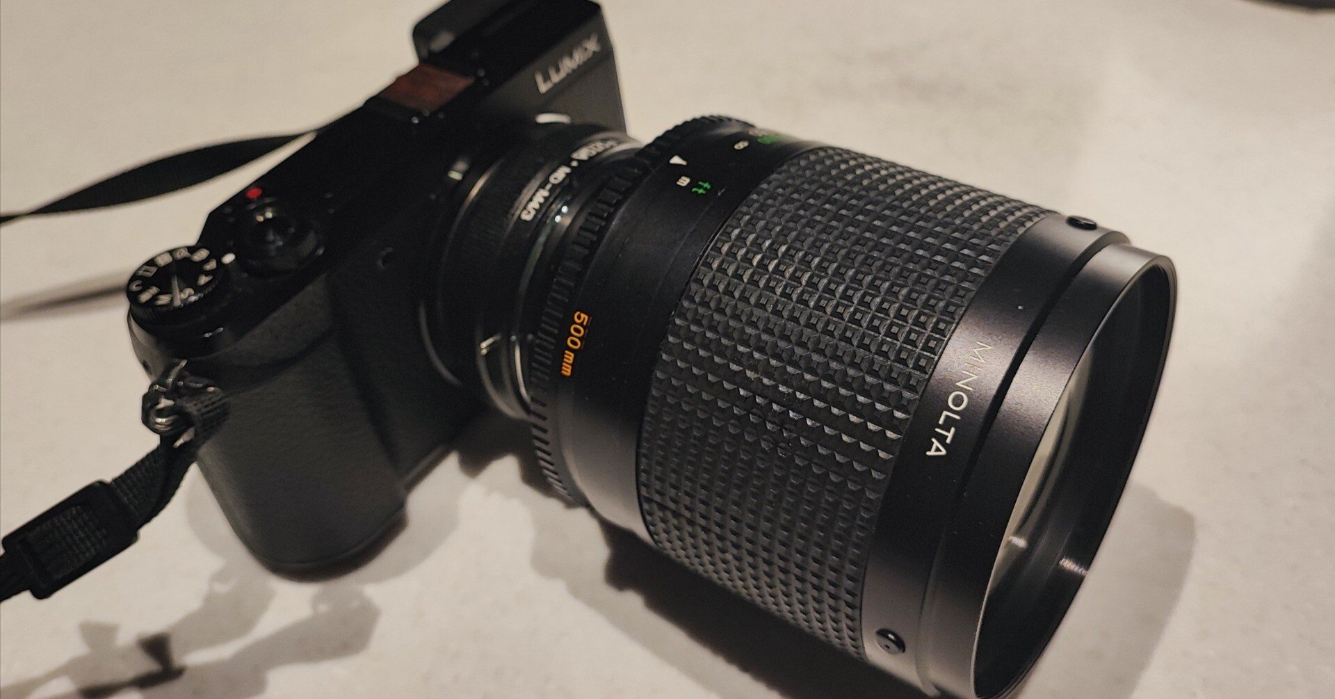 MINOLTA ミラーレンズRF ROKKOR 500mm F8を持って羽田空港に行ってき