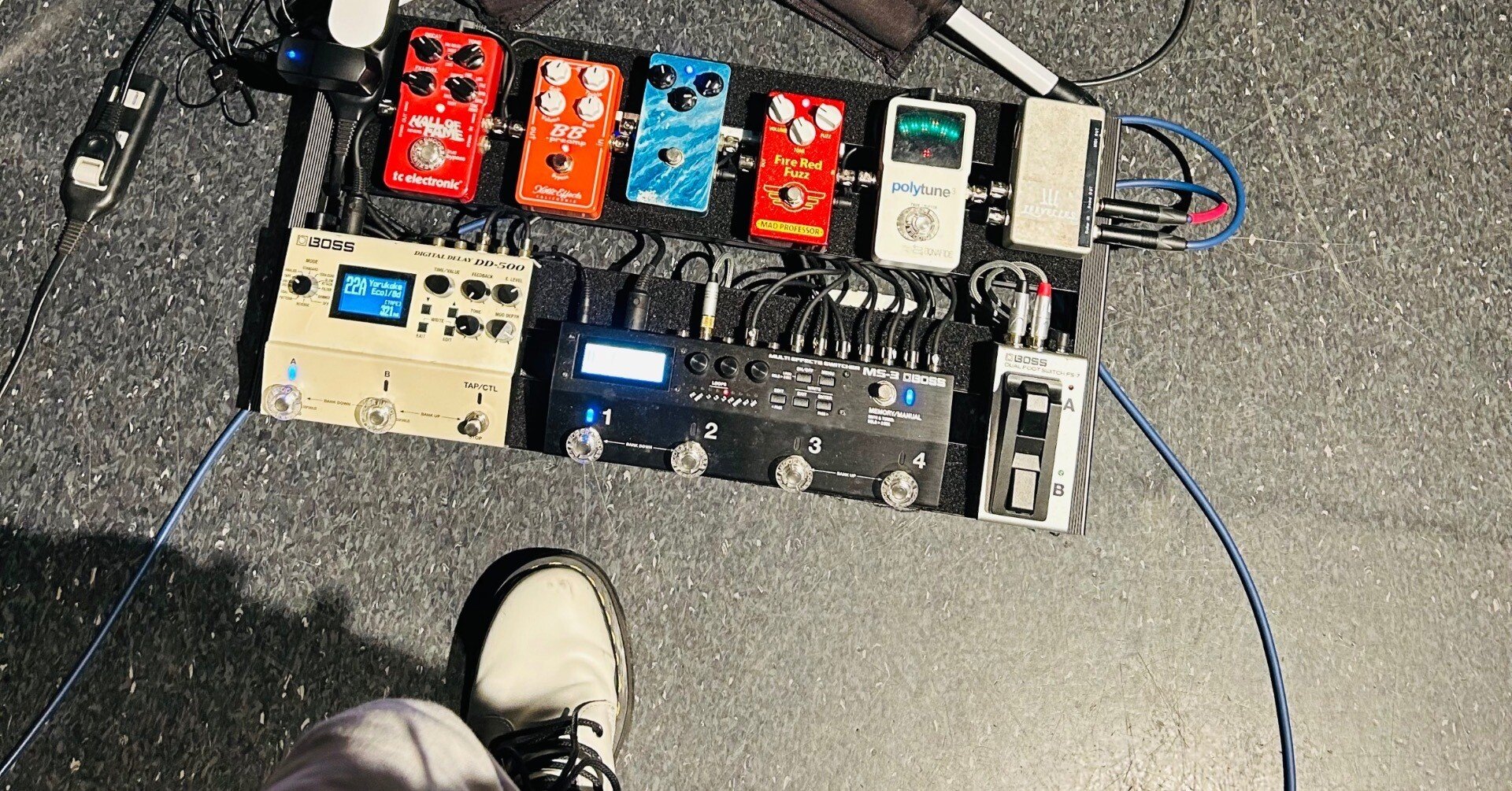 エフェクターボード紹介｜LEEVELLES