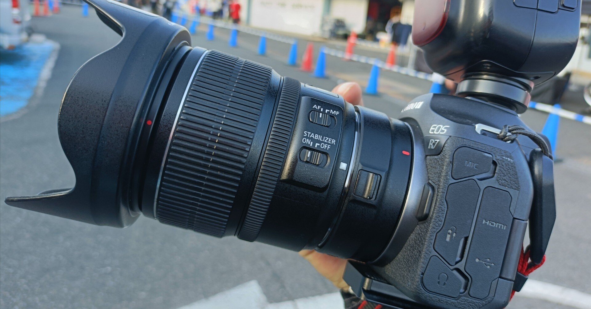 ちょい古ズーム、EF-S 15-85mm F3.5-5.6 IS USMでD1GP Tsukubaを撮る
