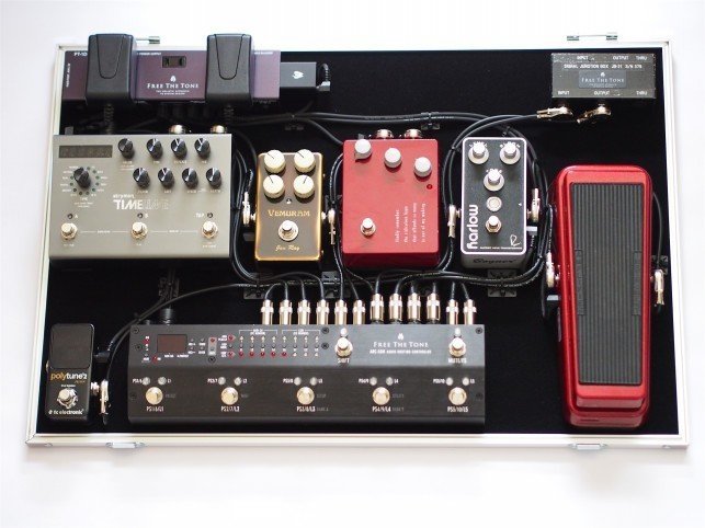 おすすめエフェクター ボード 2(接続順など）VEMURAM Jan Ray・FREE