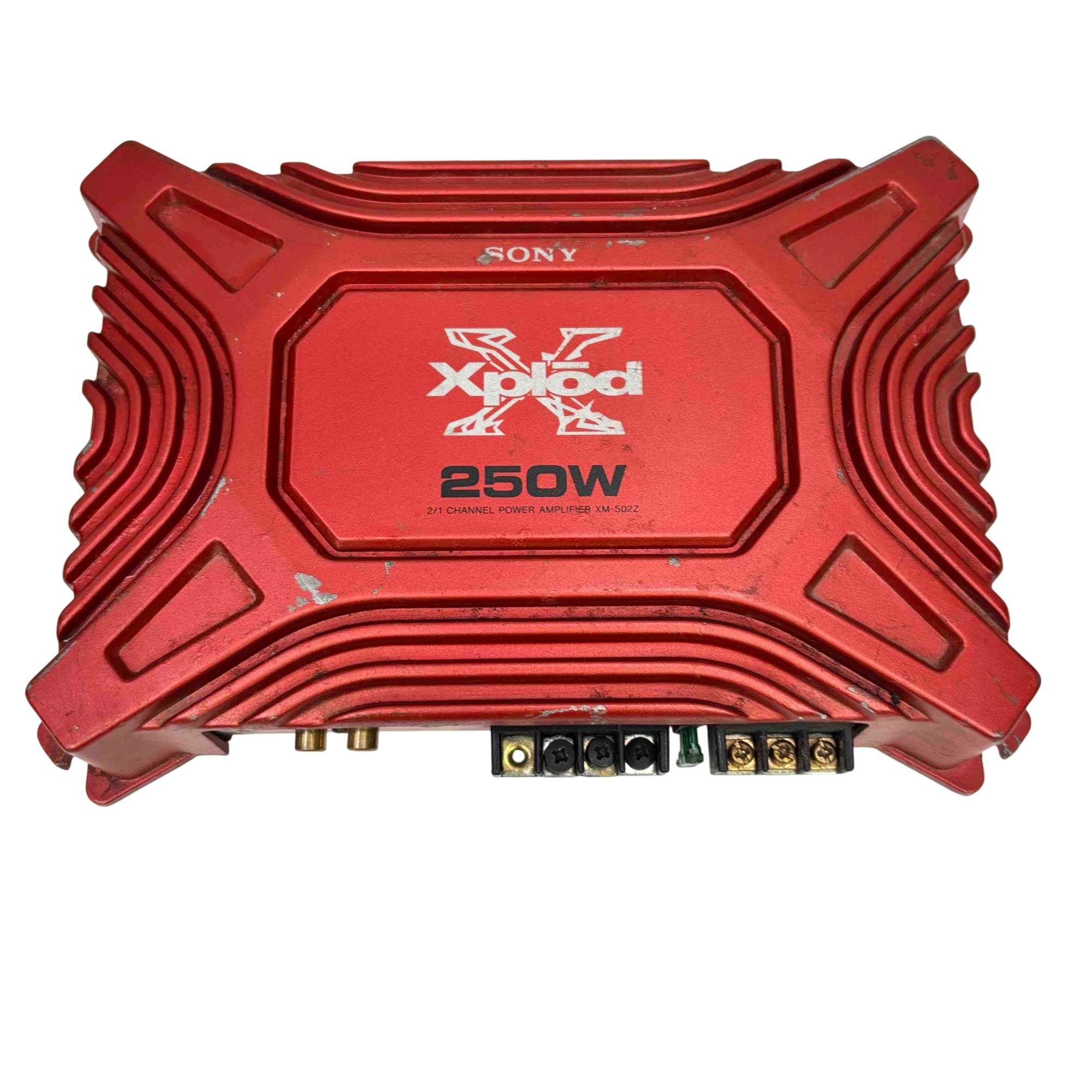 Sony Xplod 250W 2/1 Channel Power Car Amplifier XM-502Z