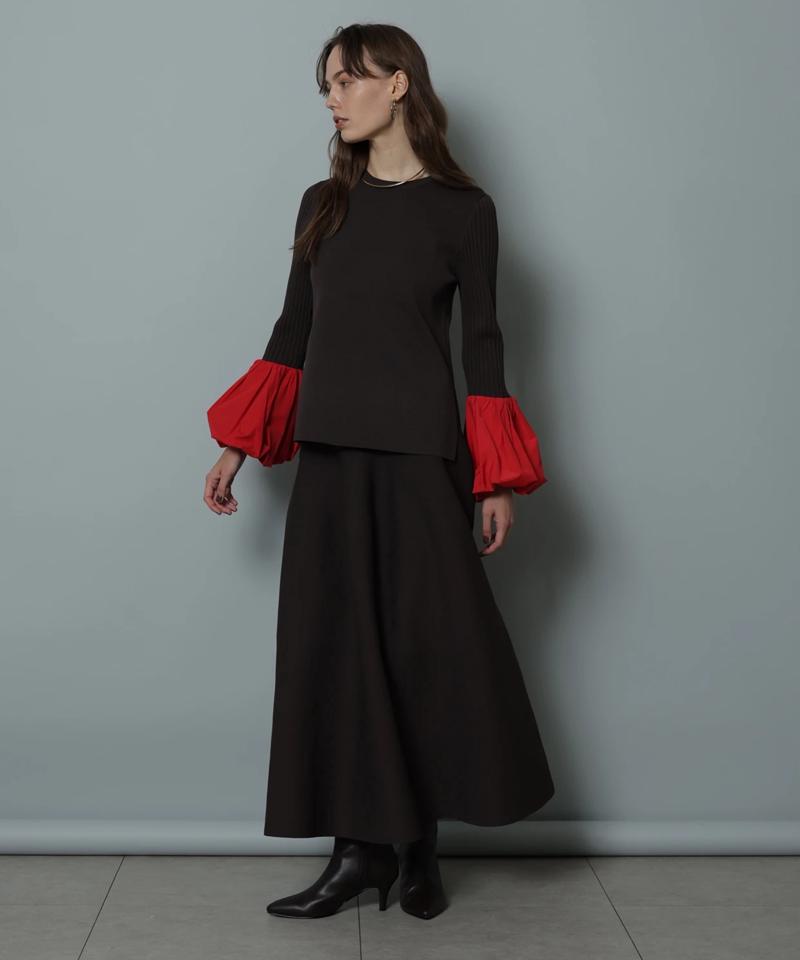 CADUNE(カデュネ)の「≪川上桃子さんコラボ≫袖バルーンニット」 - PARTE