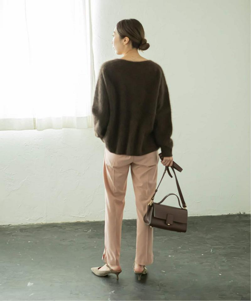 NOBLE(ノーブル)の「ラクーンニットVネックプルオーバー◇（NOBLE