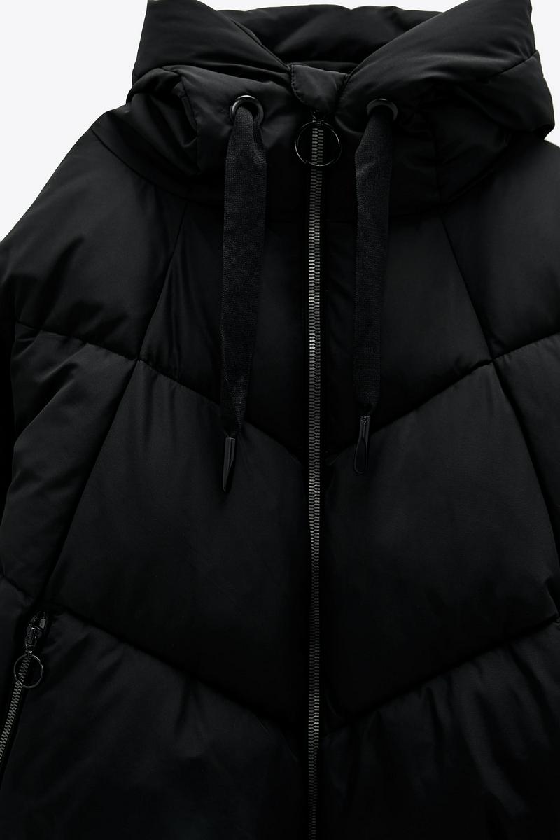 ZARA(ザラ)の「撥水加工入りパフジャケット」 - PARTE