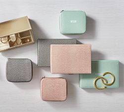 Mckenna Personalized Travel Jewelry Box - Large | Pottery Barn