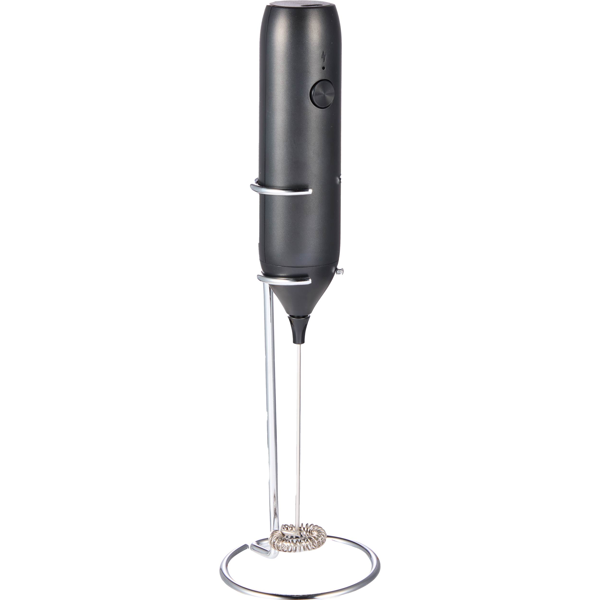 Leeds Rechargeable Handheld Milk Frother With Stand | PCNA