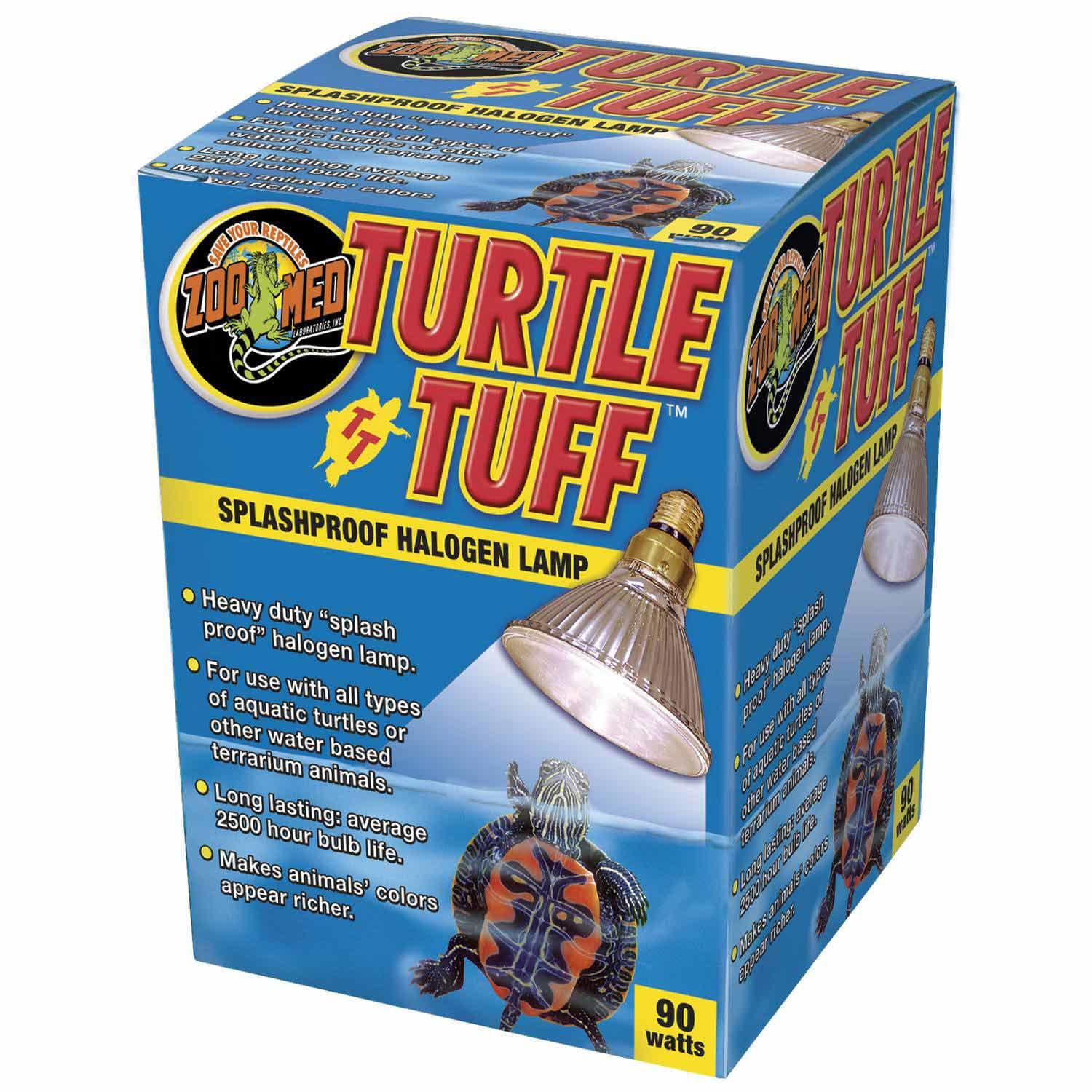 Zoo Med Turtle Tuff Splashproof Halogen Lamp, 90 Watts | Petco