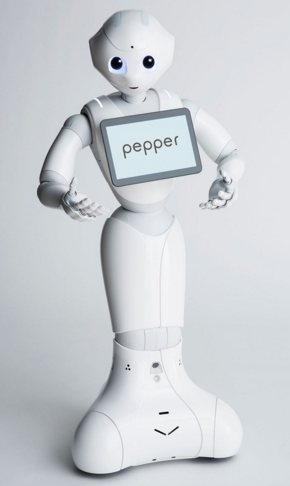 現状 Pepper 対話型ロボット SoftBank Robotics 現状 Pepper 対話型