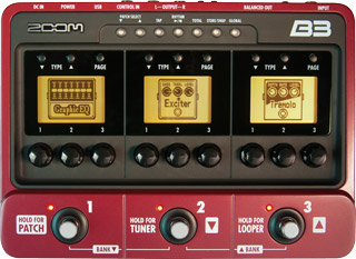 Zoom B3 Bass Effects and Amp Simulator Pedal Review - Premier Guitar